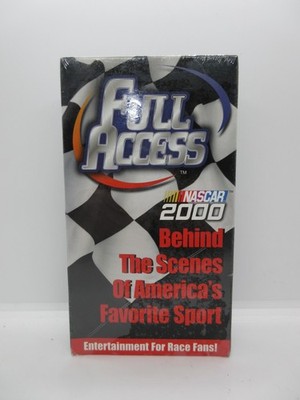 NEW FACTORY SEALED NASCAR 2000 FULL ACCESS VOLUME 1 VHS VIDEO