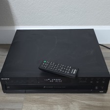 Sony CDP-CE500 CD Player 5 Disc CD Changer Tested With Remote