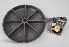 UPC 075536008547 product image for UNUSED VTG Lodge Cast Iron Cornbread Skillet 8 Wedge Divided 8CB W/STRING TAG!! | upcitemdb.com