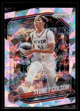 Sydney Colson 2025 Panini Prizm WNBA Ice Prizm Card #1