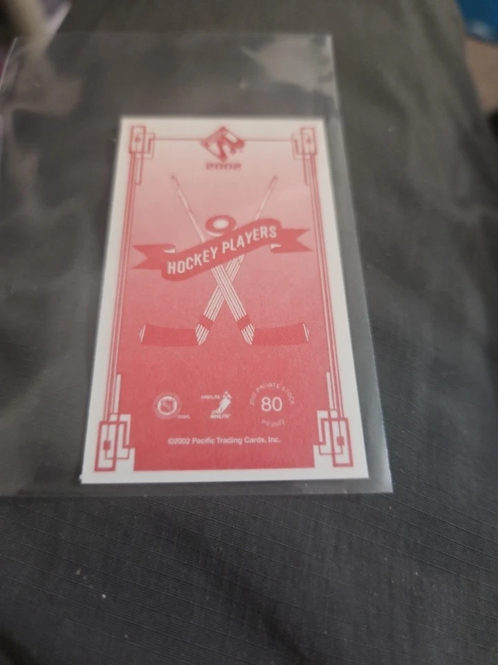 01-02 Pacific Private Stock Pavel Datsyuk PS-2002 Detroit Red Wings Rookie 2001 - Image 3 of 3