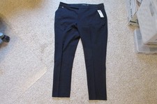 Ralph Lauren Ladies Dress Pants Size 1X Navy Blue NEW With Tags