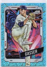 Robert Gasser 2024 Topps Chrome Cosmic #141 Aqua Equinox Refractors #/199