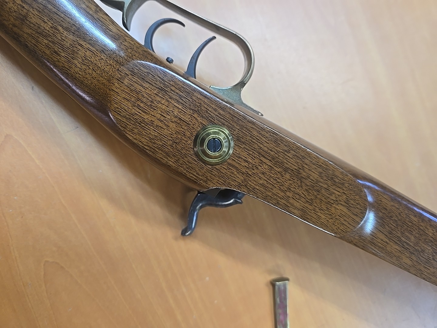 Thompson Center Hawken Wood 45 Cal complete stock with all hardware 15/16 #10