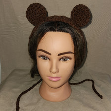 crochet headbands bear ears