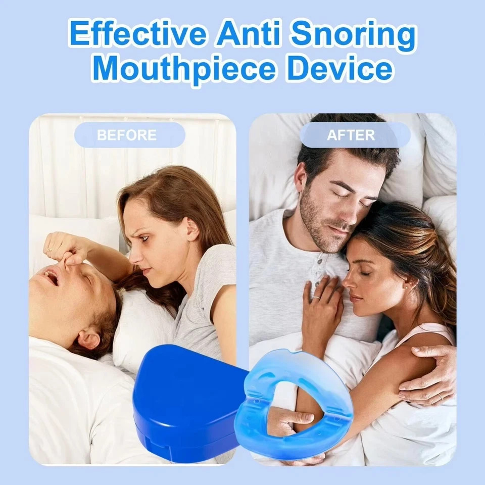 Honex Anti Snoring Mouthpiece Reduce Snoring Aid, Snore Solution For Comfort