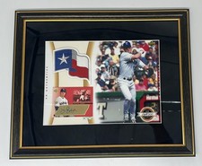 Upper Deck Authentics Hank Blalock Texas Rangers 8x10 Photo AUTO /300