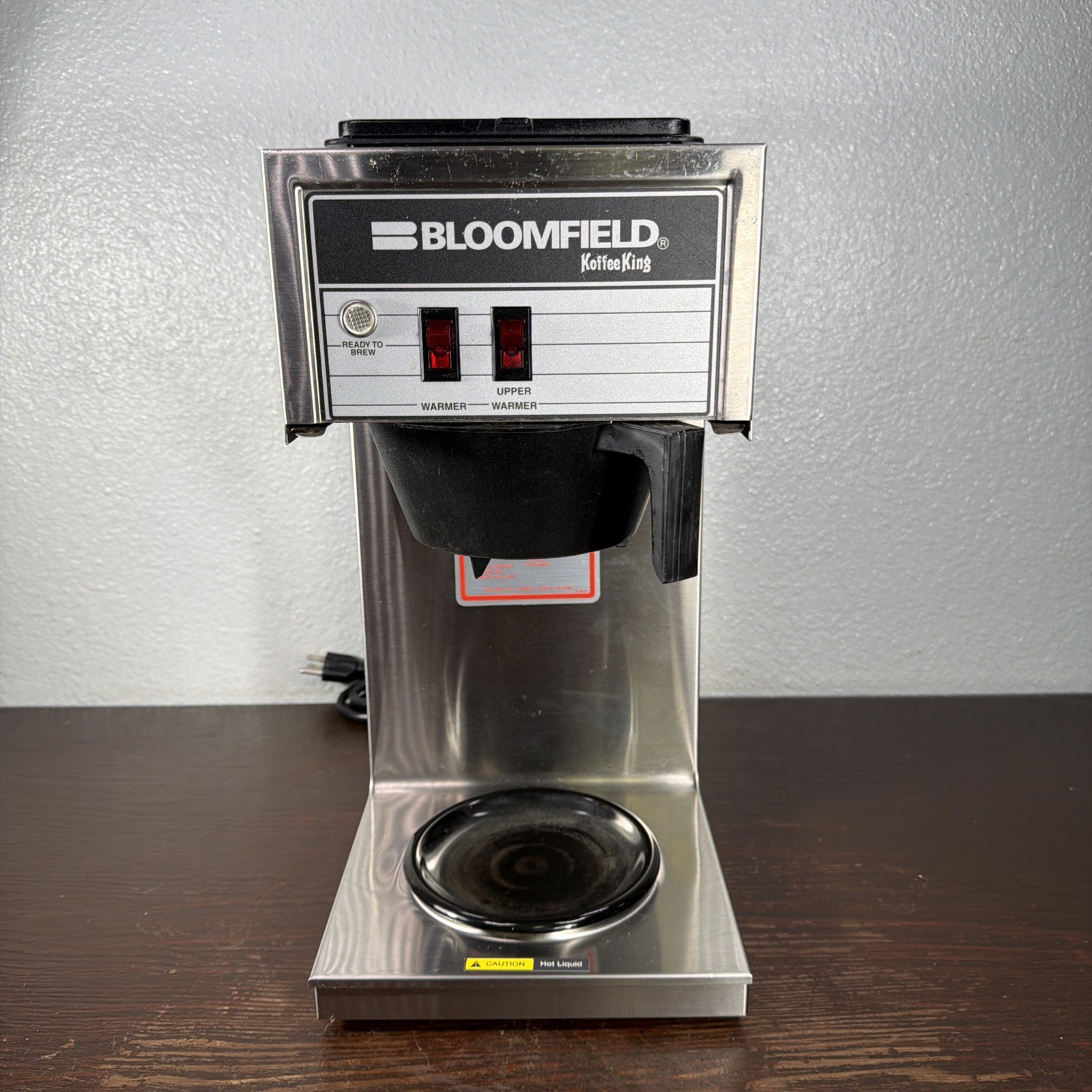Bloomfield Koffee King (8543) 2 Warmer In-Line Pourover Coff