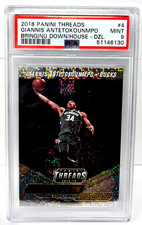 2018 Bringing Down the House DAZZLE GIANNIS ANTETOKOUNMPO Card PSA 9 MINT