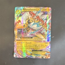 ampharos ex pokemon card value eBay Auction Item 235843058682 TCG Cards 2015 XY Ancient Origins Holon Veil Ampharos Spirit Link 70/98 Price
