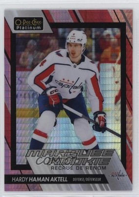 2023 O-Pee-Chee Platinum Red Prism 48/199 Hardy Haman Aktell #281 Rookie RC 1j6p