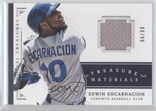 2014 Panini National Treasures Treasure Materials 8/99 Edwin Encarnacion #16 i5b