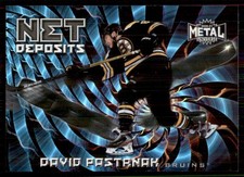 2020-21 Metal Universe Net Deposits #ND-17 David Pastrnak Bruins
