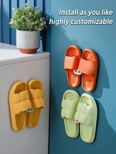 4pcs/ U-Shaped Slipper Wall Mounted Shoe Rack