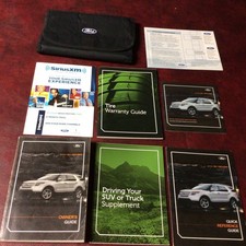 Ford Explorer 2011 manual del propietario libros ref maint xm dvd guías estuche todos los modelos
