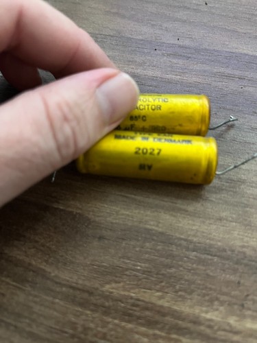 Vintage Jensen Capacitors Bundle - Lot of 7, Various Models, Made in Denmark - Afbeelding 7 van 9