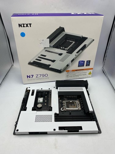 NZXT N7 Z790 ATX Gaming Motherboard - Intel Z790, WiFi 6E, Bluetooth, White