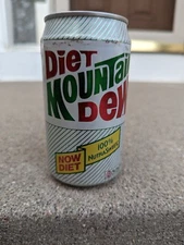 Vintage Diet Mountain Dew  Can Now Diet 100% Nutrasweet