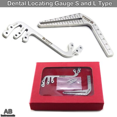 Premium Dental Locator Gauge S and L Type Implant Depth Locating Drilling Guide