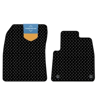 Fits Peugeot Partner 2018 on Tailored 3mm Rubber Heavy Duty Floor Mats - Image 1 of 4