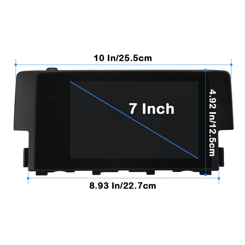 Pantalla táctil de radio navegación de 7" para Honda Civic 39710-TBA-A11 2016-18 - Imagen 8 de 18
