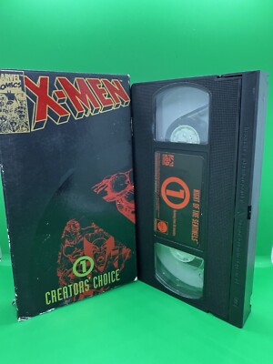 X-Men - Creators Choice #1 (VHS, 1993) Pizza Hut - Night Of The Sentinels