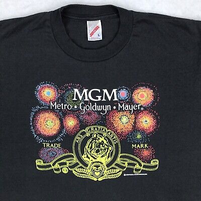 vintage 90s MGM METRO GOLDWYN MAYER T-Shirt LARGE movie film vintage 90s MGM METRO GOLDWYN MAYER T-Shirt LARGE movie film
