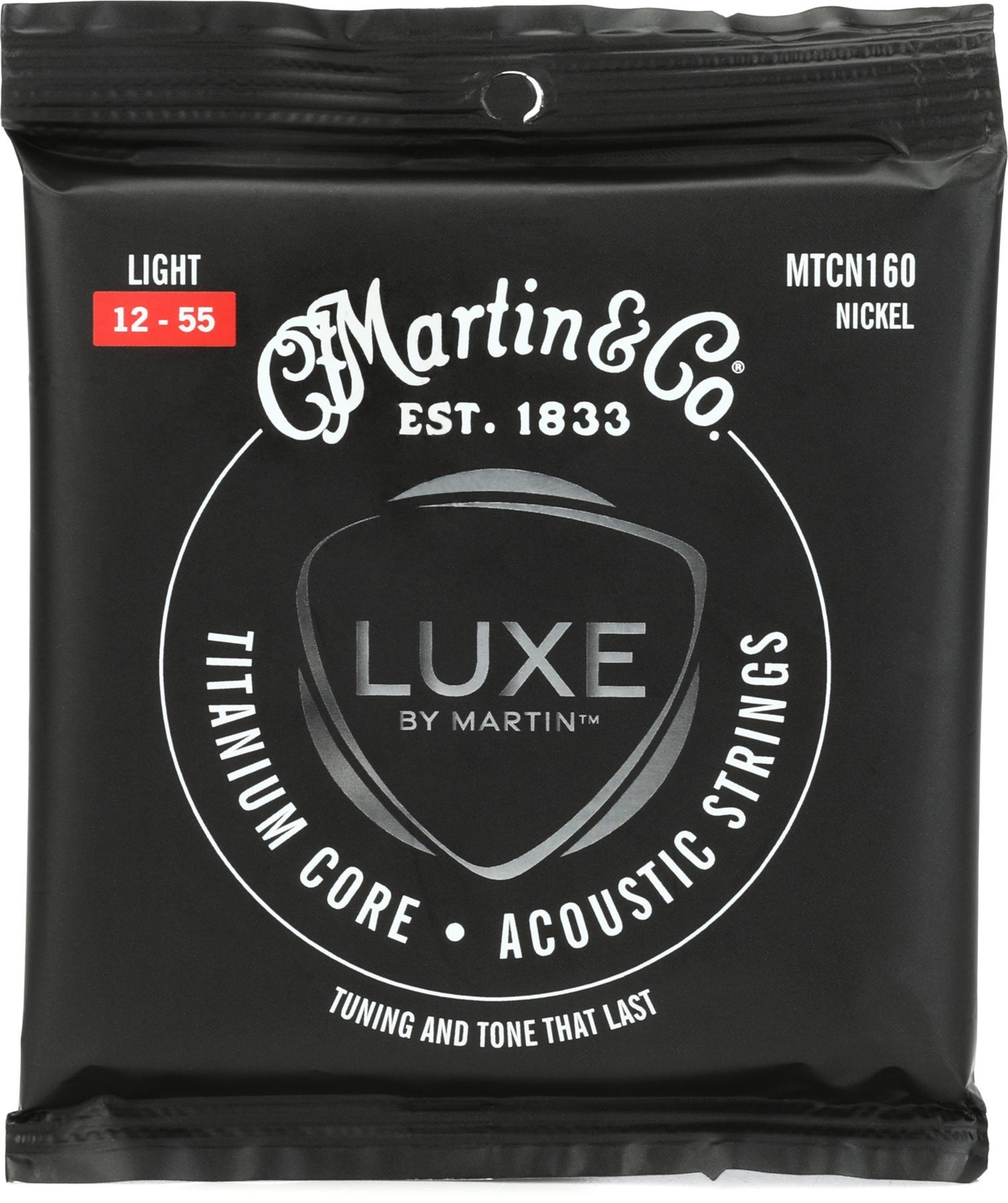 Легкие акустические струны Martin с титановым сердечником