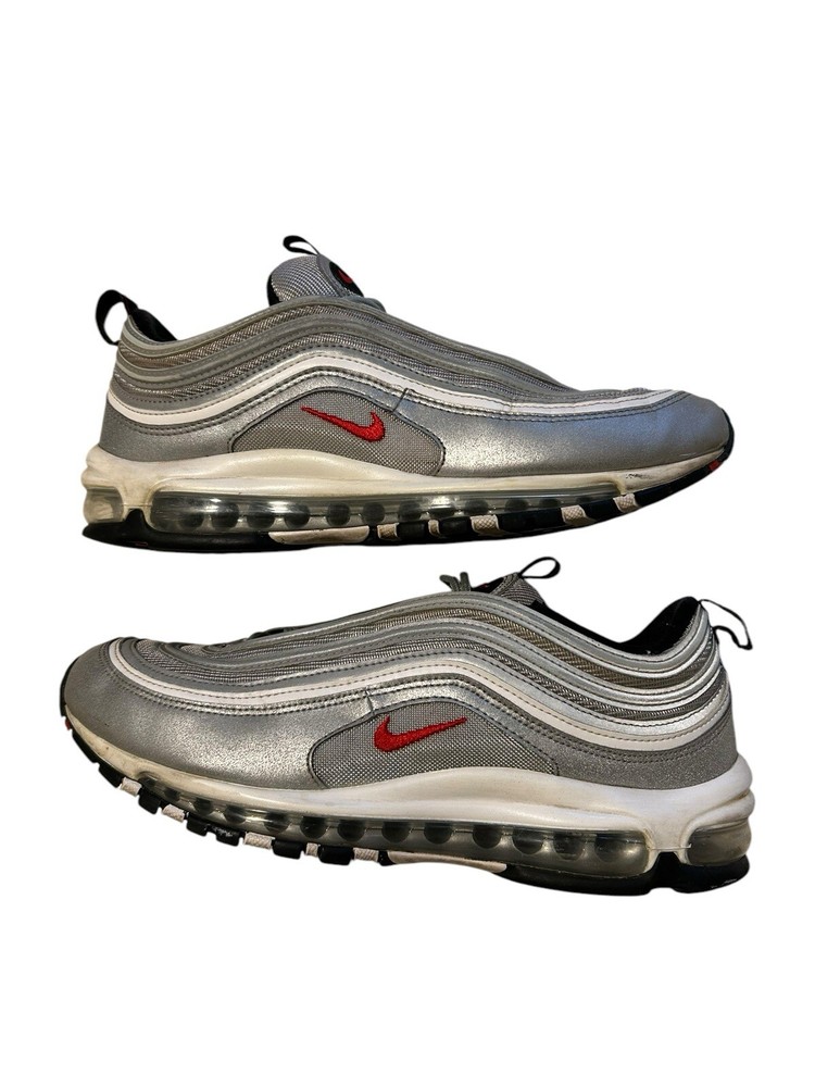 Size 10 Nike Air Max 97 OG Silver Bullet 2022 Retro Running Shoes