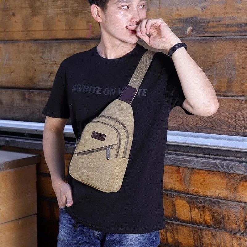 Chest shoulder backpack sale