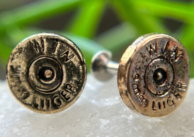 1pc Bullet Back Casing 16g Internally Threaded Labret Stud Ear Cartilage  Ring