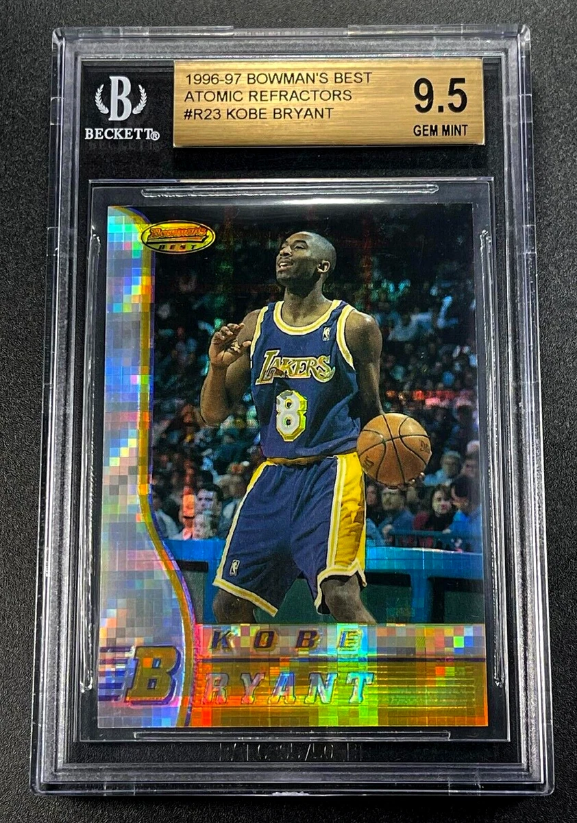 その他 KOBE Bowman's Best Atomic Refractors Kobe Bryant 1996 Bowman's Best #R23 Refractor Price Guide - Sports