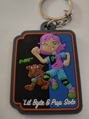 Lil Byte & Pup Solo Characters Keyth Security Promo Keychain