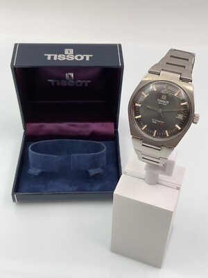 TISSOT PR 516 SWISS DIAL GRAY Cal. 784-2 WATCH  AUTOMATIC  VINTAGE 70´S IN BOX