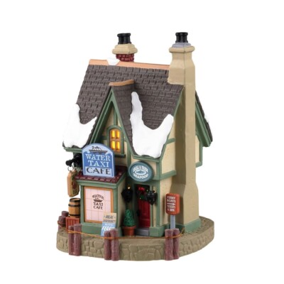 LEMAX 35046 - Water Taxi Café - Weihnachtsdorf Winterdorf Neu