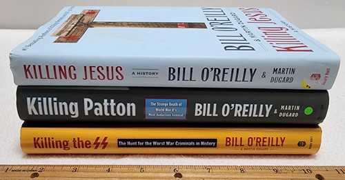 BILL O'REILLY - HBBJ 1st Ed - Killing Jesus, Killing Patton, Killing the SS - Picture 2 of 6