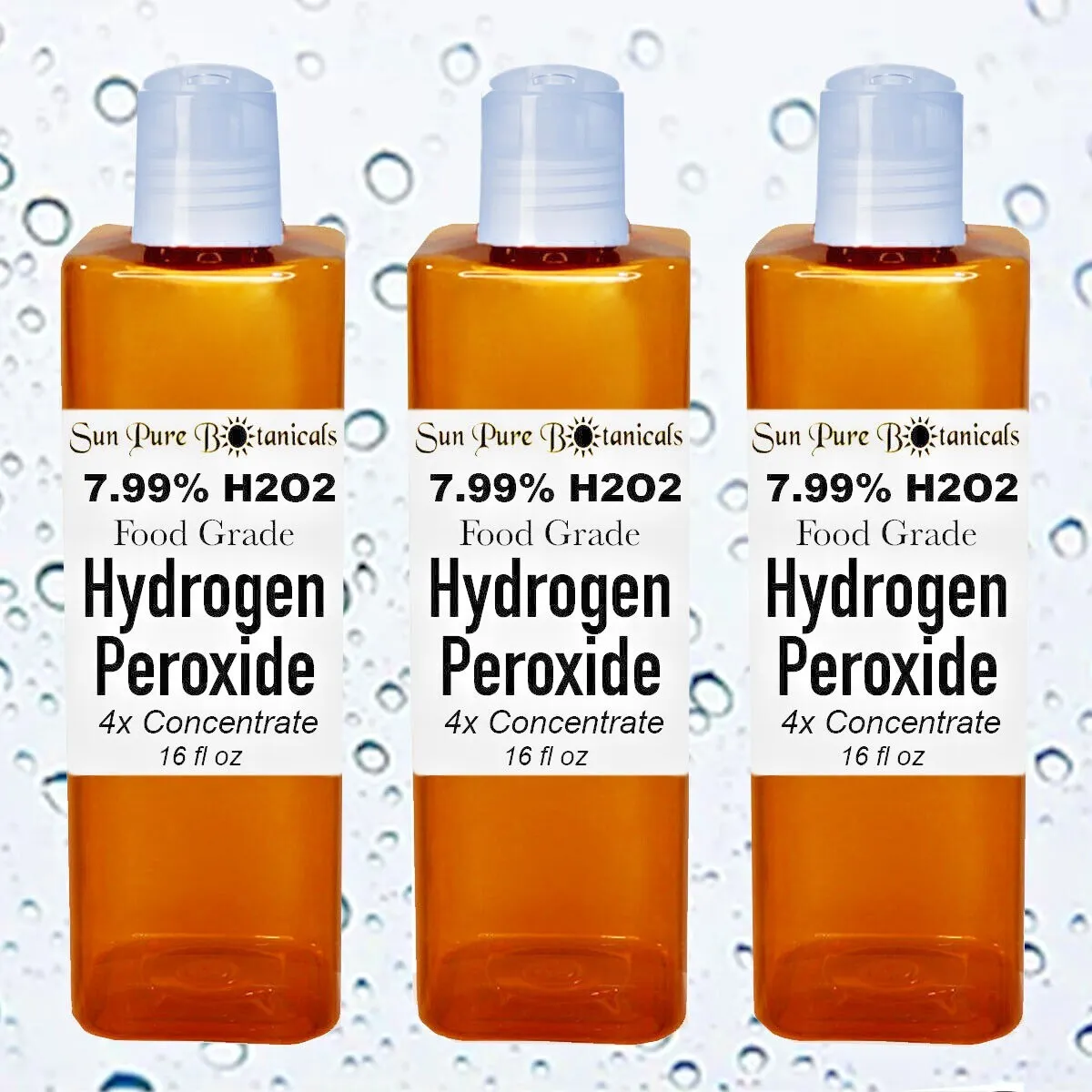 Hydrogen Peroxide H2O2 7.99% - MANY SIZES - Lowest  Prices