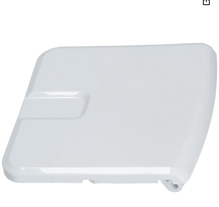 Maniglia Porta Oblò Per Lavatrice Beko - Ricambio Originale Grigio 2821580200 - Compatibile Con WMB71442NER, WMB91242 E Altri Modelli