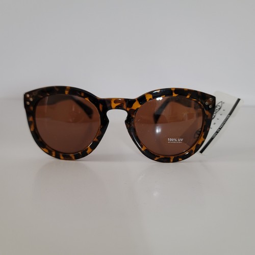 Icon Eyewear Women's Sunglasses 100% UV Protection Brown Animal Print New - 第 5/6 張圖片