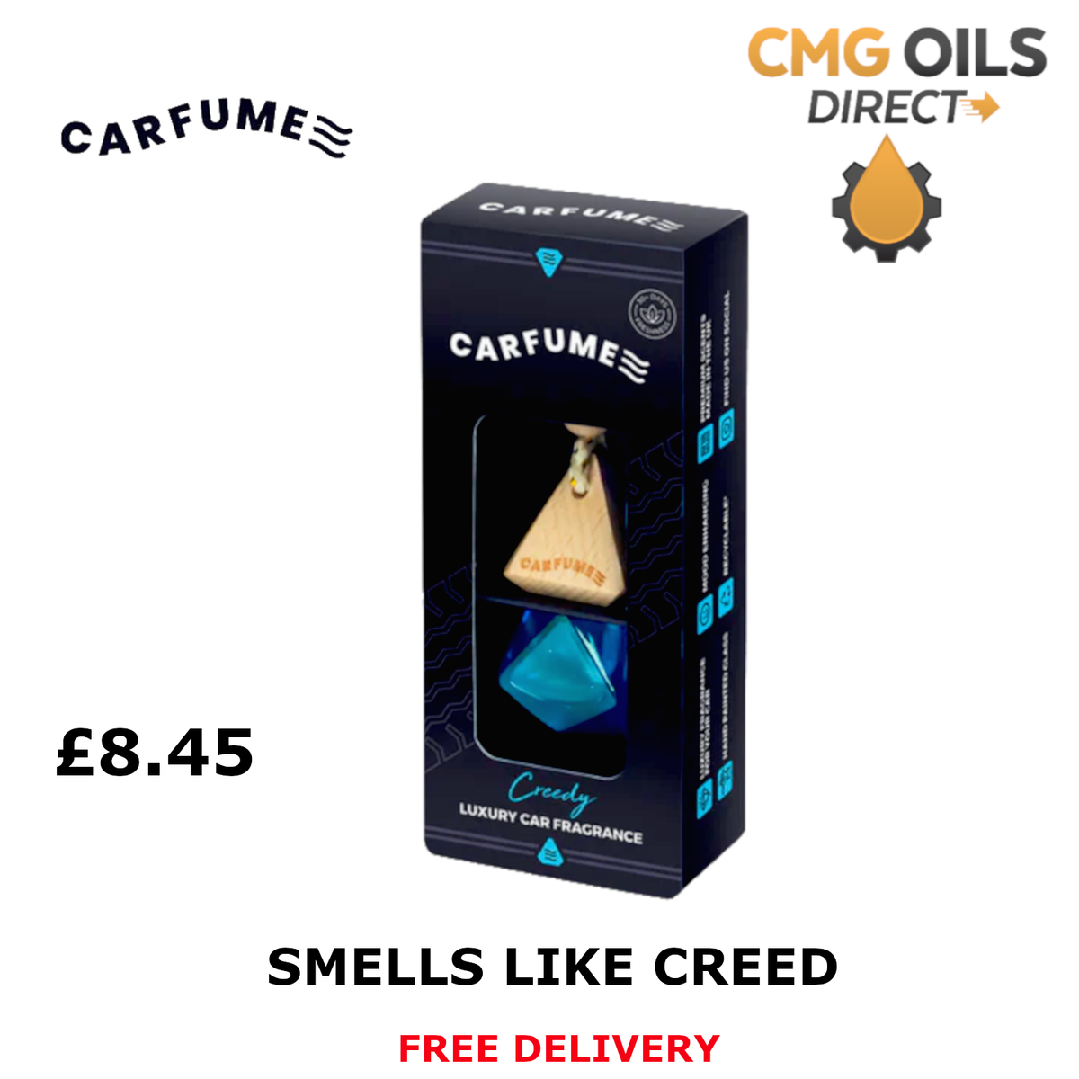 Car Creed Air Freshener Spray CARFUME CAR HANGING CREEDY AIR