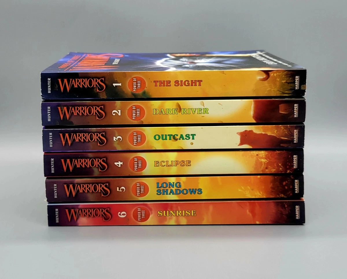 Warriors: Power of Three Collection by Erin Hunter 6 Books