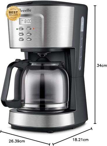Aroma Style Electric Drip Coffee Maker Brushed Stainless Steel LCM700BSS - Picture 11 of 11