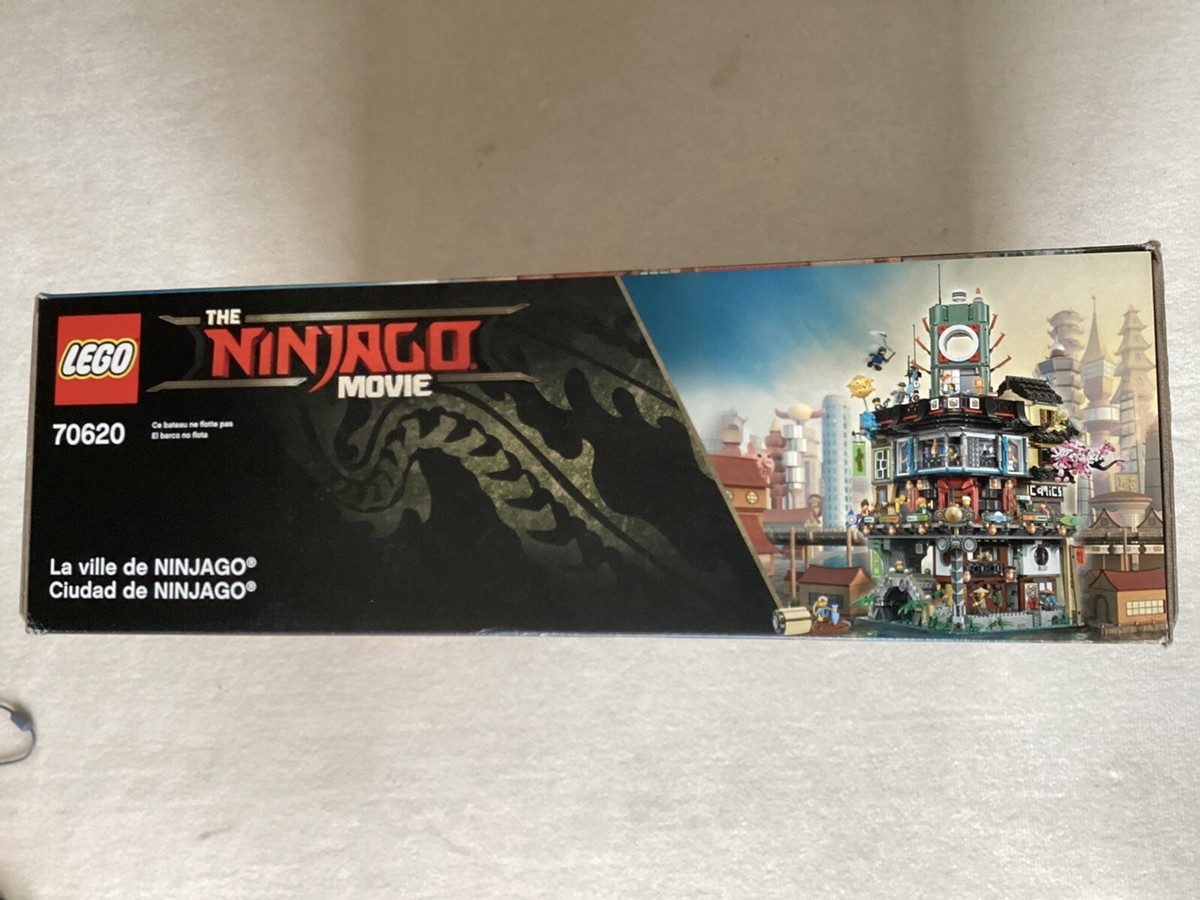 LEGO Ninjago City 70620 Retired New In Box Unopened Factory Sealed