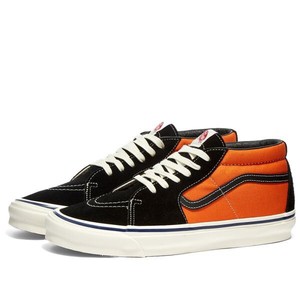 vans sk8 mid orange