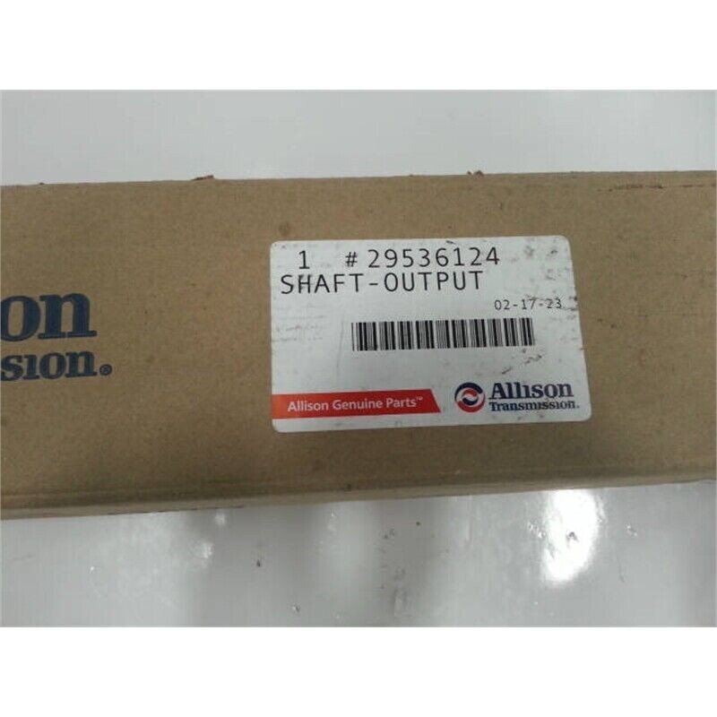 Allison 29536124 Terex Transmission Output Shaft 5000/6000 Series 