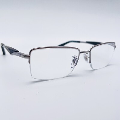 RAY-BAN Brille GUNMETAL HALF RIM Brillengestell MOD: RB6285 2502