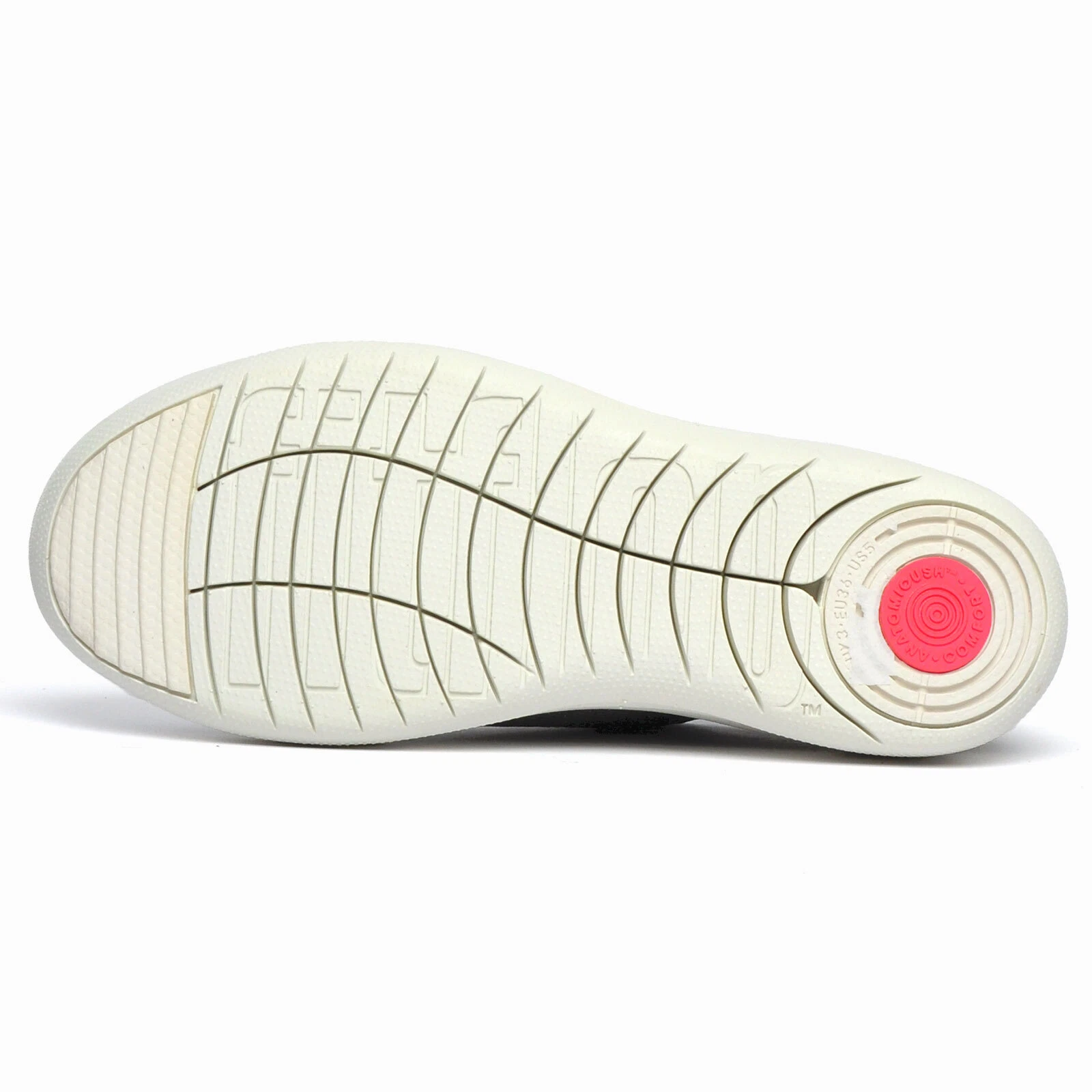 FitFlop F-Sporty Uberknit Women's Comfort Fashion Slip on Comfort Trainers Grey