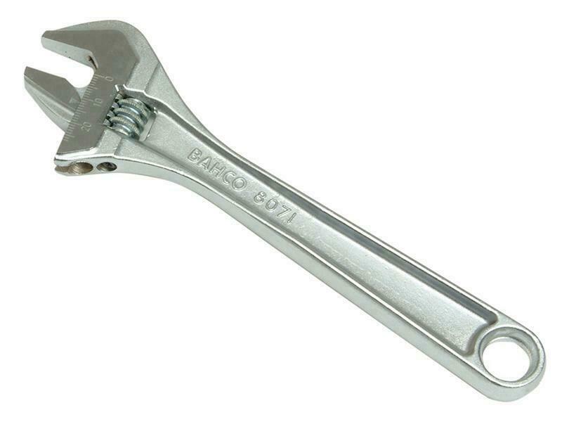 Bahco 8069C Chrome Adjustable Wrench 100Mm (4In) BAH8069C