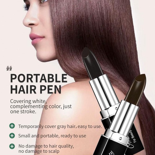 Disposable Temporary Hair Dye Pen Color Stick Lipstick Cover Hair Y4H8 - Picture 4 of 25