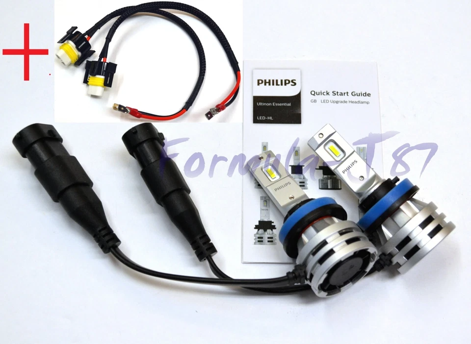 Philips Ultinon Pro3101 LED White H11B Two Bulbs Head Light Low Beam Upgrade OE - Image 4 of 4